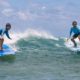 Semi-private surfing lessons, North Shore, Oahu. Surfing lessons near me, Hale'iwa, Hawaii.