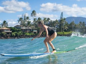 Oahu beginner surfing lessons, North Shore, Hawaii. Learn to surf with Kala Grace.