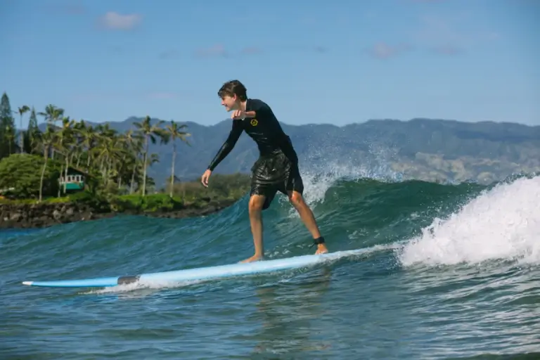 Start with smaller waves